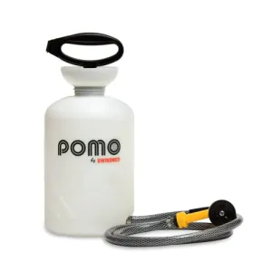 Pomo High Pressure 5L Portable Shower, Outdoor Shower, Camping Shower, Surf Rinse Kit, Beach Shower, Dog Wash, Boat Rinse, Car Shower, 1.5 Gallon Multi-use Sprayer, Hand Pump 45 PSI