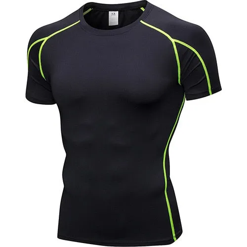 Quickly Dry Mens Running Shirts