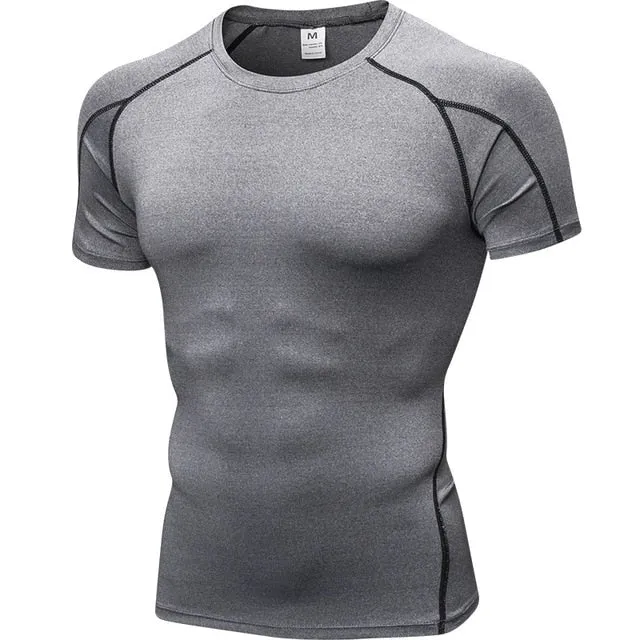 Quickly Dry Mens Running Shirts