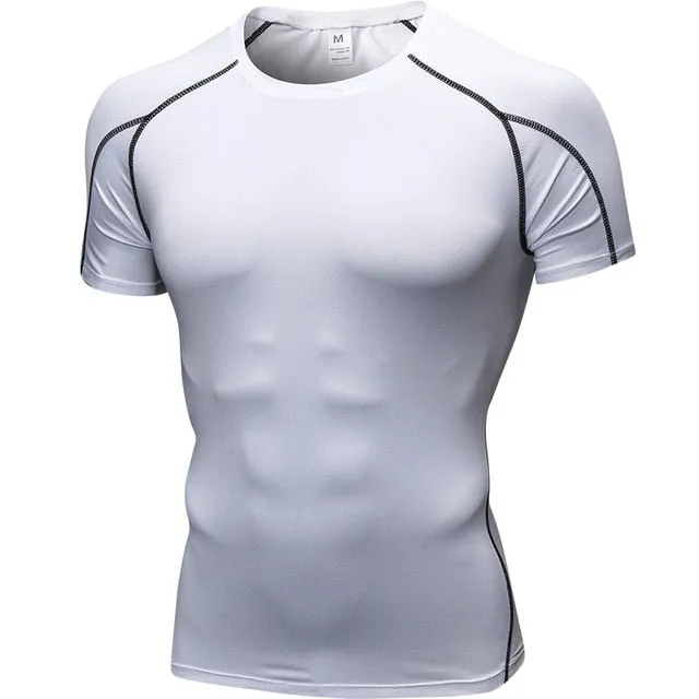 Quickly Dry Mens Running Shirts