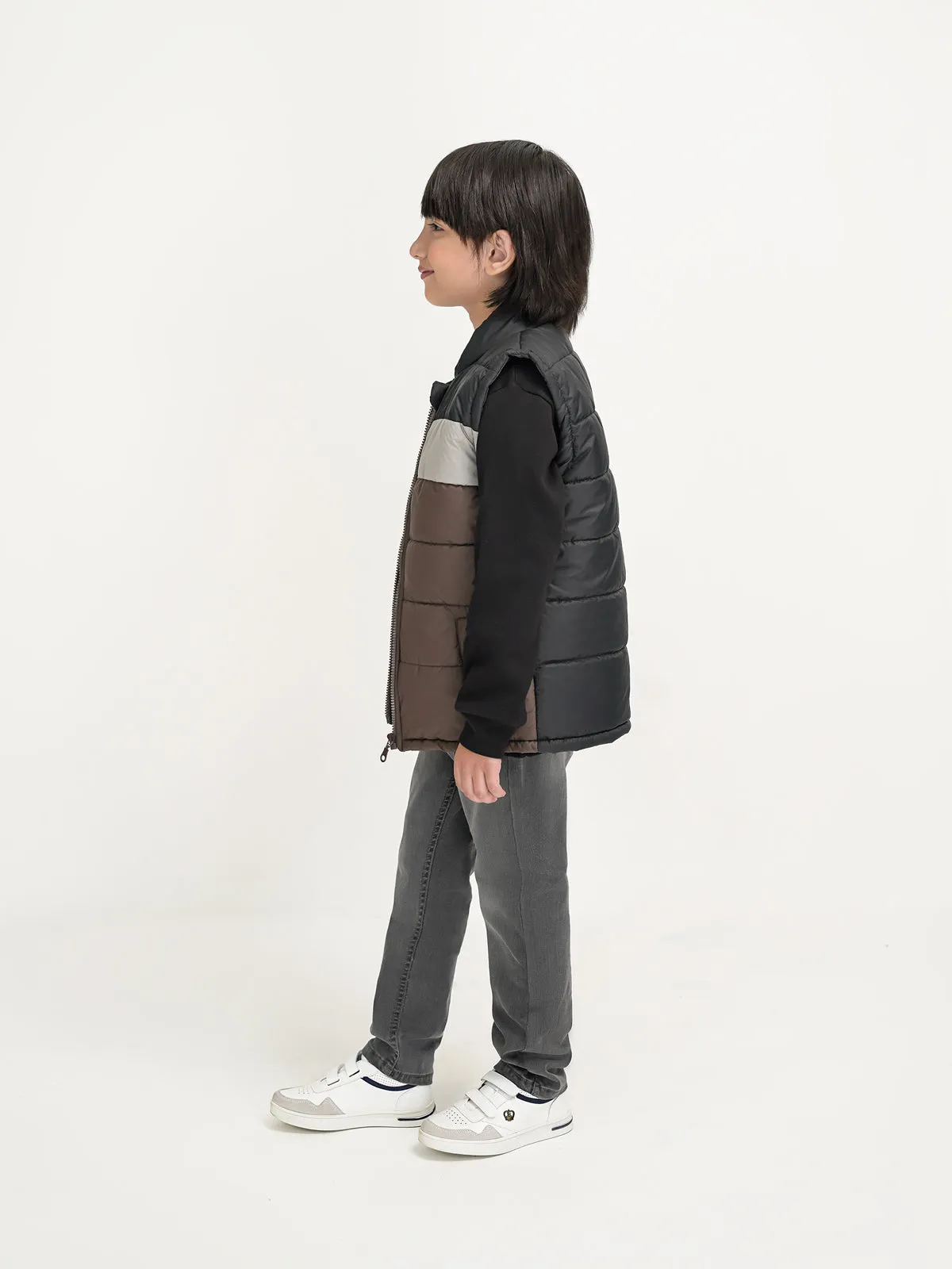 "APRIT" Sleeveless Puffer Jacket