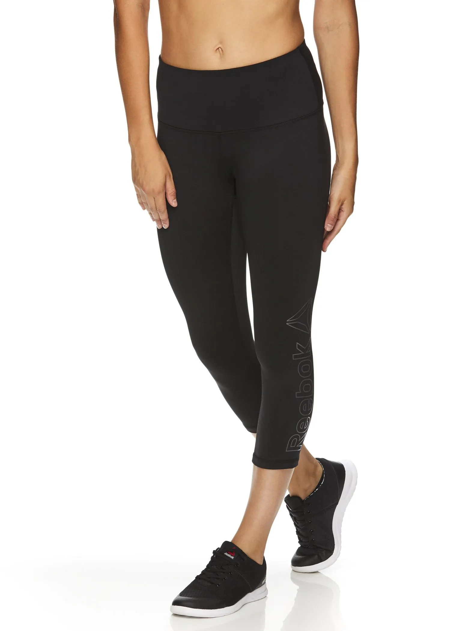 Reebok Women's All Day Highrise Capri Leggings