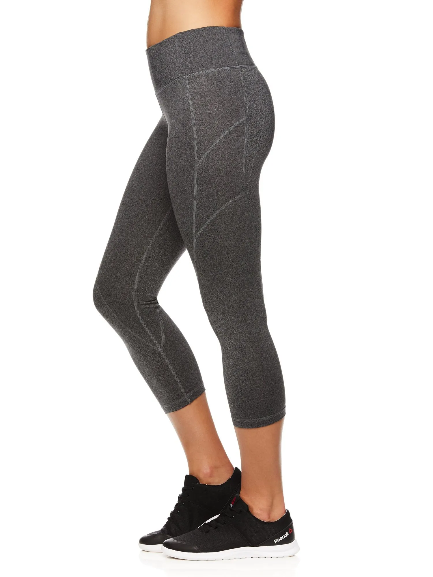 Reebok Women's Quick Capri Seamed Leggings