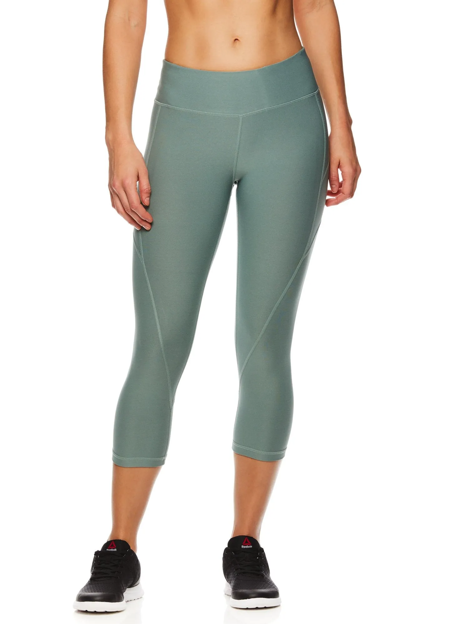 Reebok Women's Quick Capri Seamed Leggings