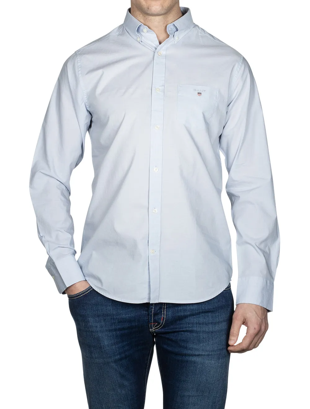 Regular Fit Buttondown shirt Hamptons Blue