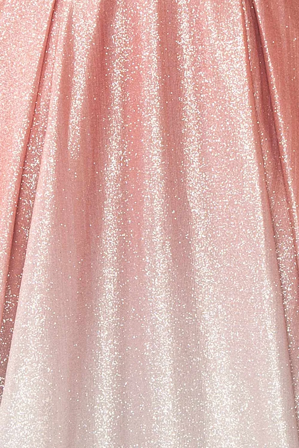 Renesmee Pink | Sparkly Gradient Maxi Dress