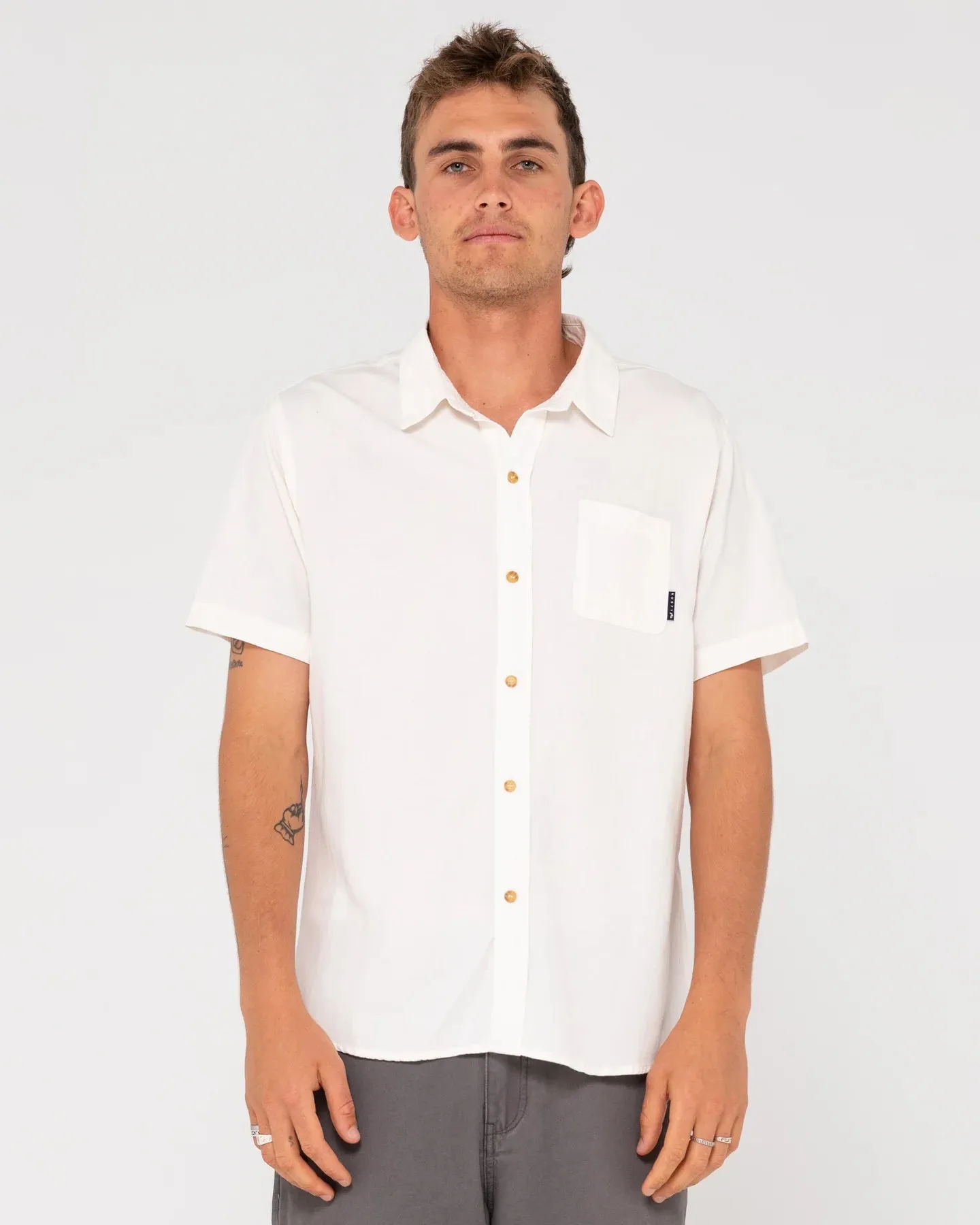 Rusty Overtone Shirt - White