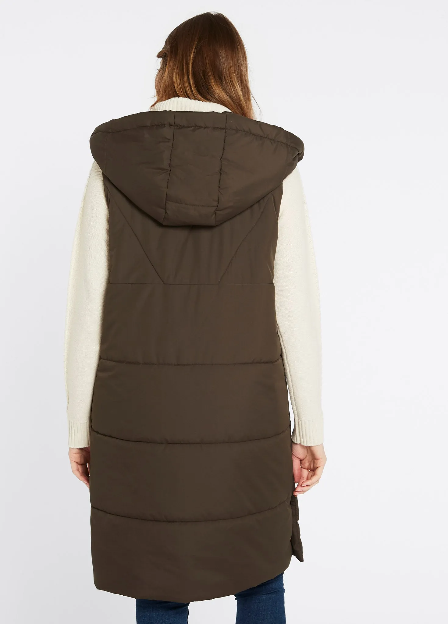 Ryan Women’s Hooded Gilet - Olive