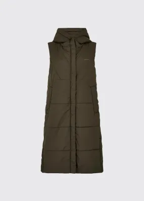 Ryan Women’s Hooded Gilet - Olive