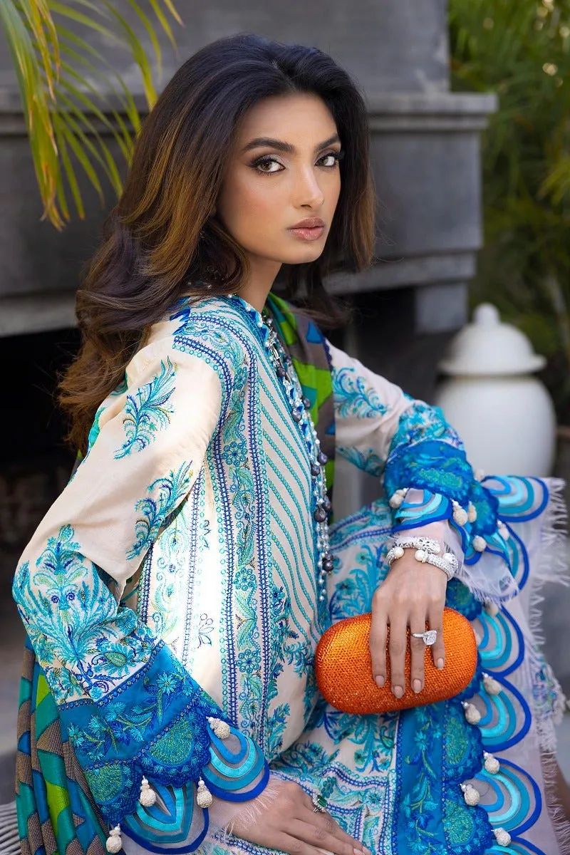 Sana Safinaz Luxury Lawn Collection 2022 – L221-002A-CN