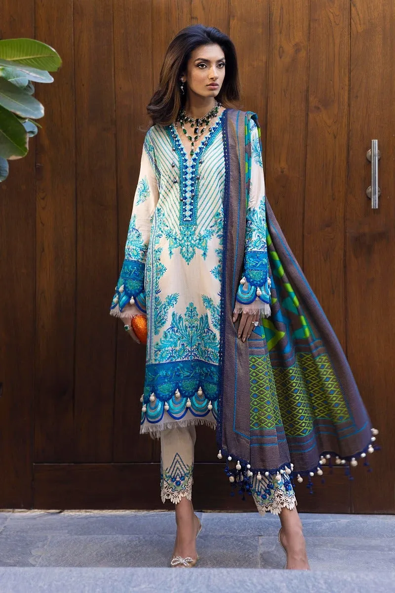 Sana Safinaz Luxury Lawn Collection 2022 – L221-002A-CN