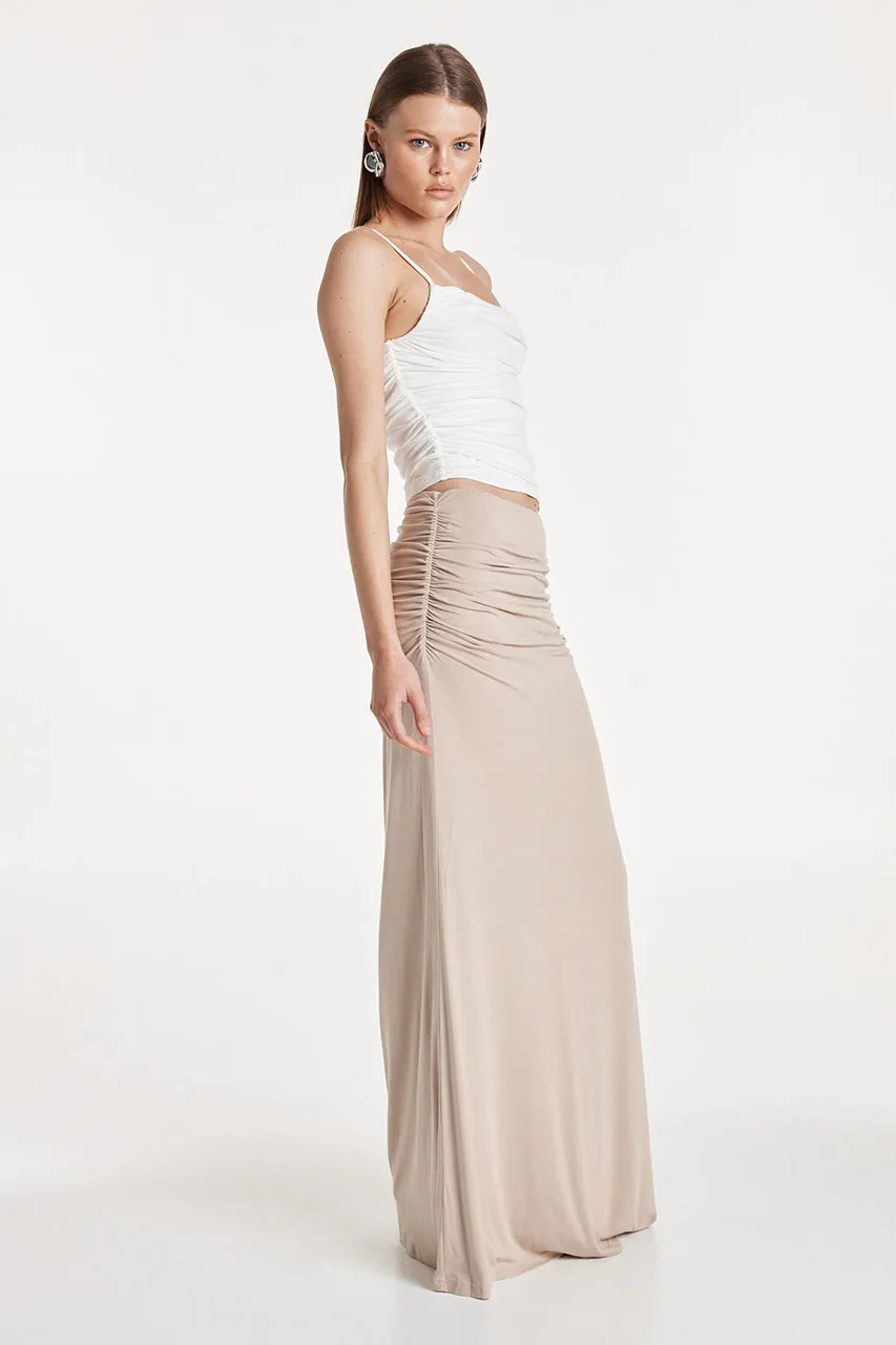 Scarlett Maxi Skirt | Oat