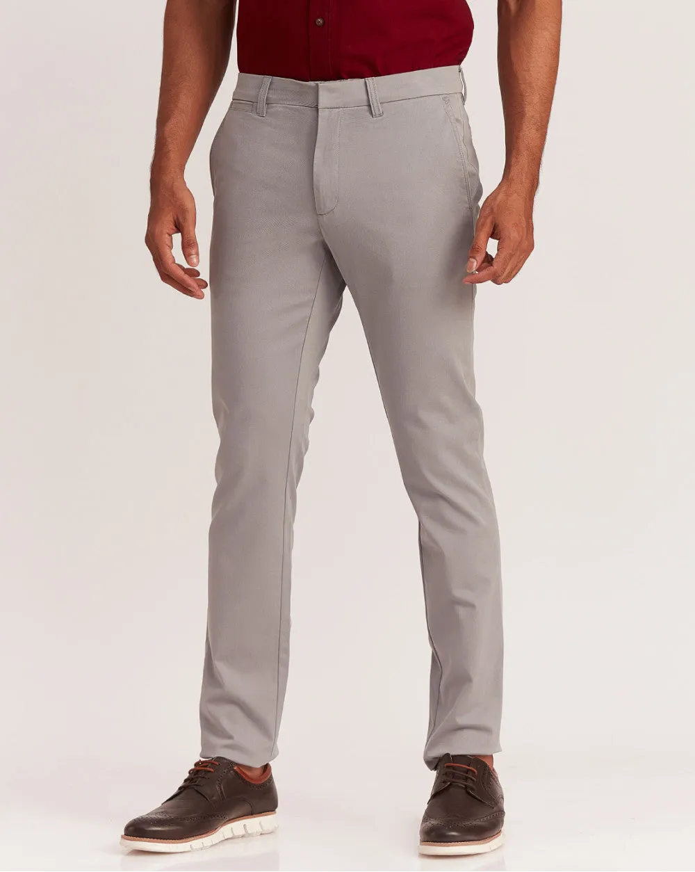 Slim Fit Urban Chinos - Grey