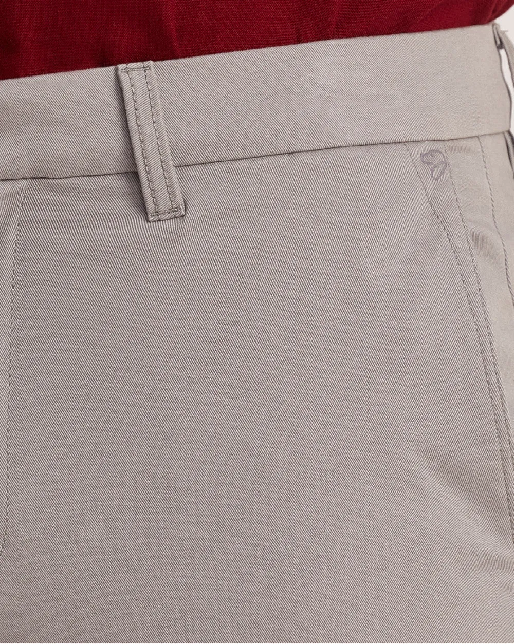 Slim Fit Urban Chinos - Grey