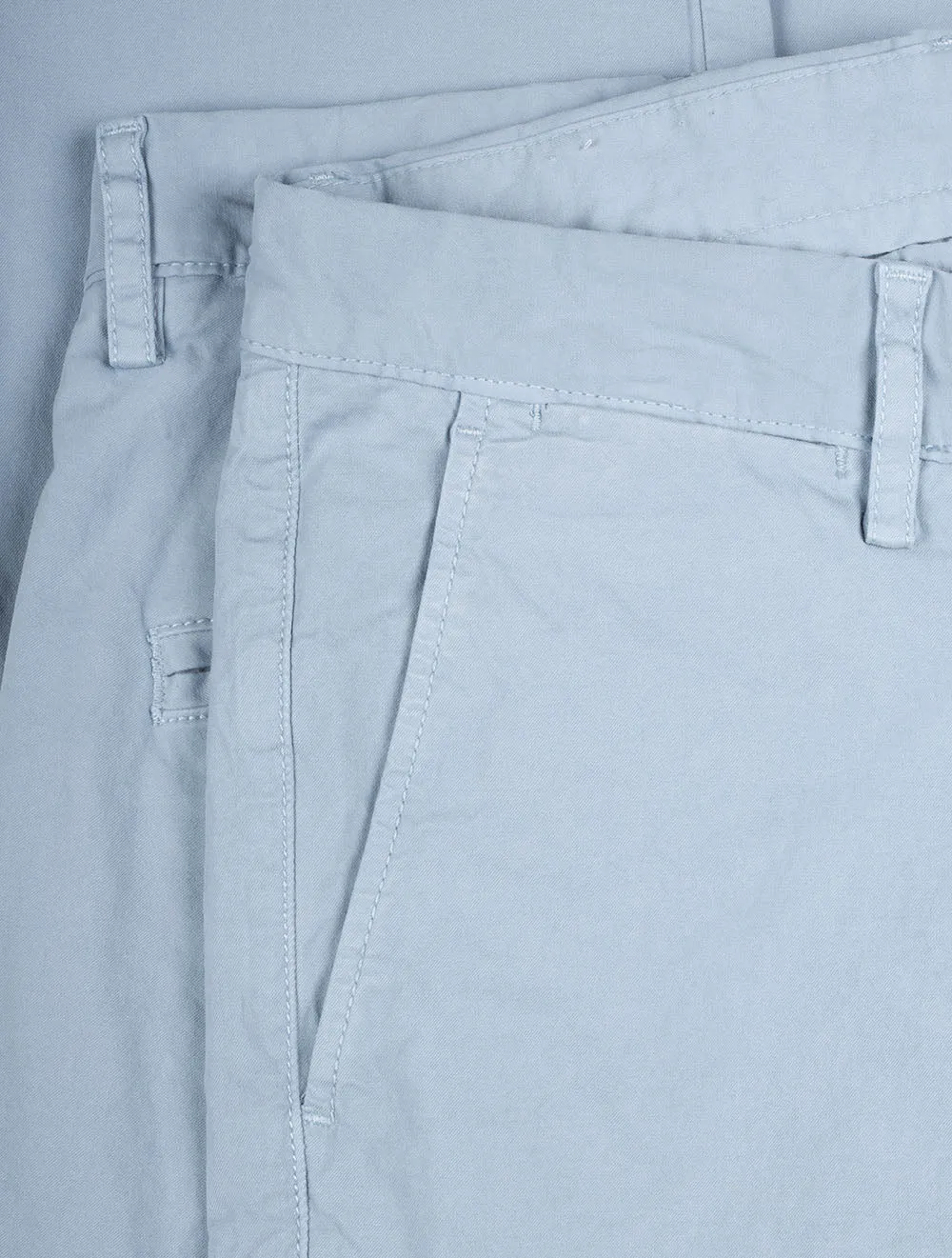 Slim Sunfaded Chinos Dove Blue