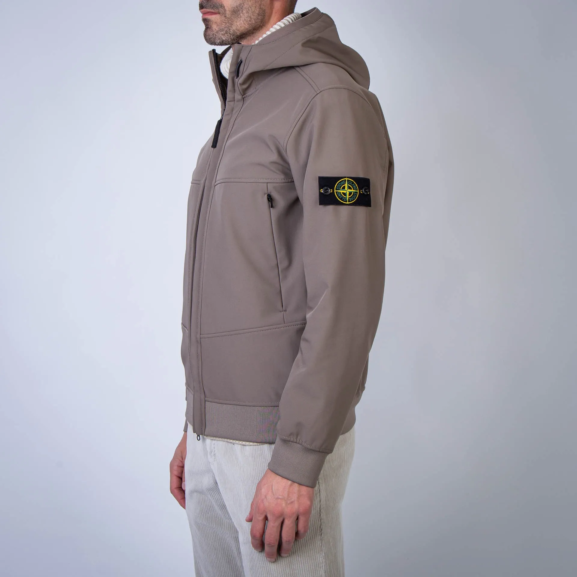 STONE ISLAND JACKETS 8115Q0322 V0075 BROWN