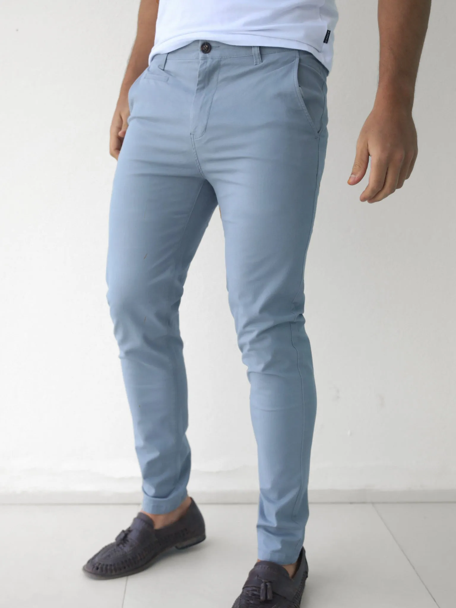 Stretch Chinos - Grey