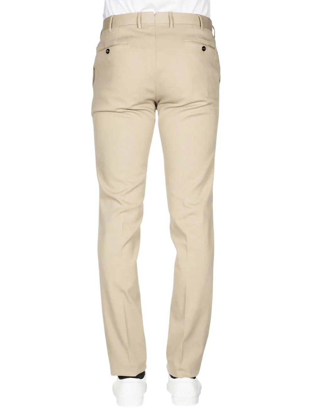 Stretch Cotton Chinos Beige