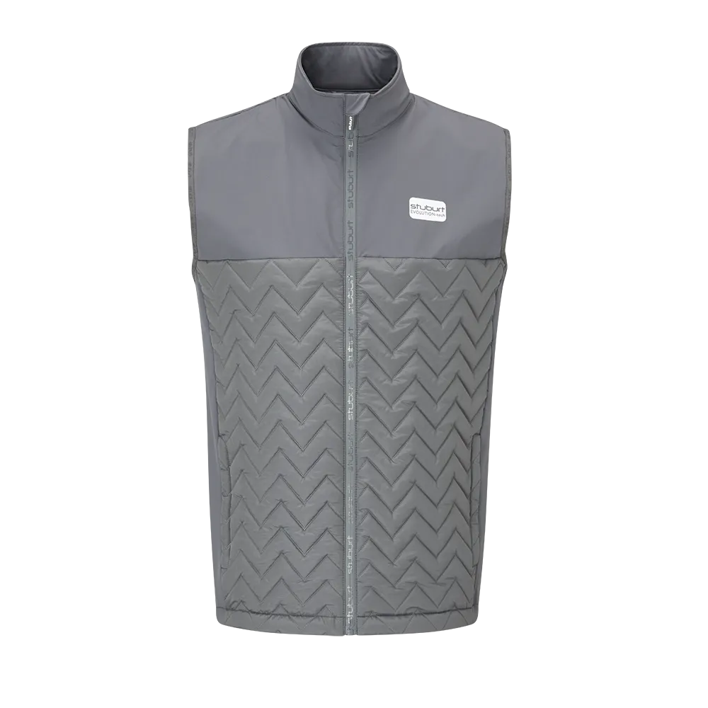 Stuburt Evolution Tech Golf Padded Gilet - Grey