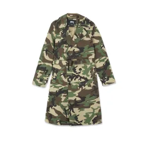 Stussy Men's Double Breasted Trench Coat