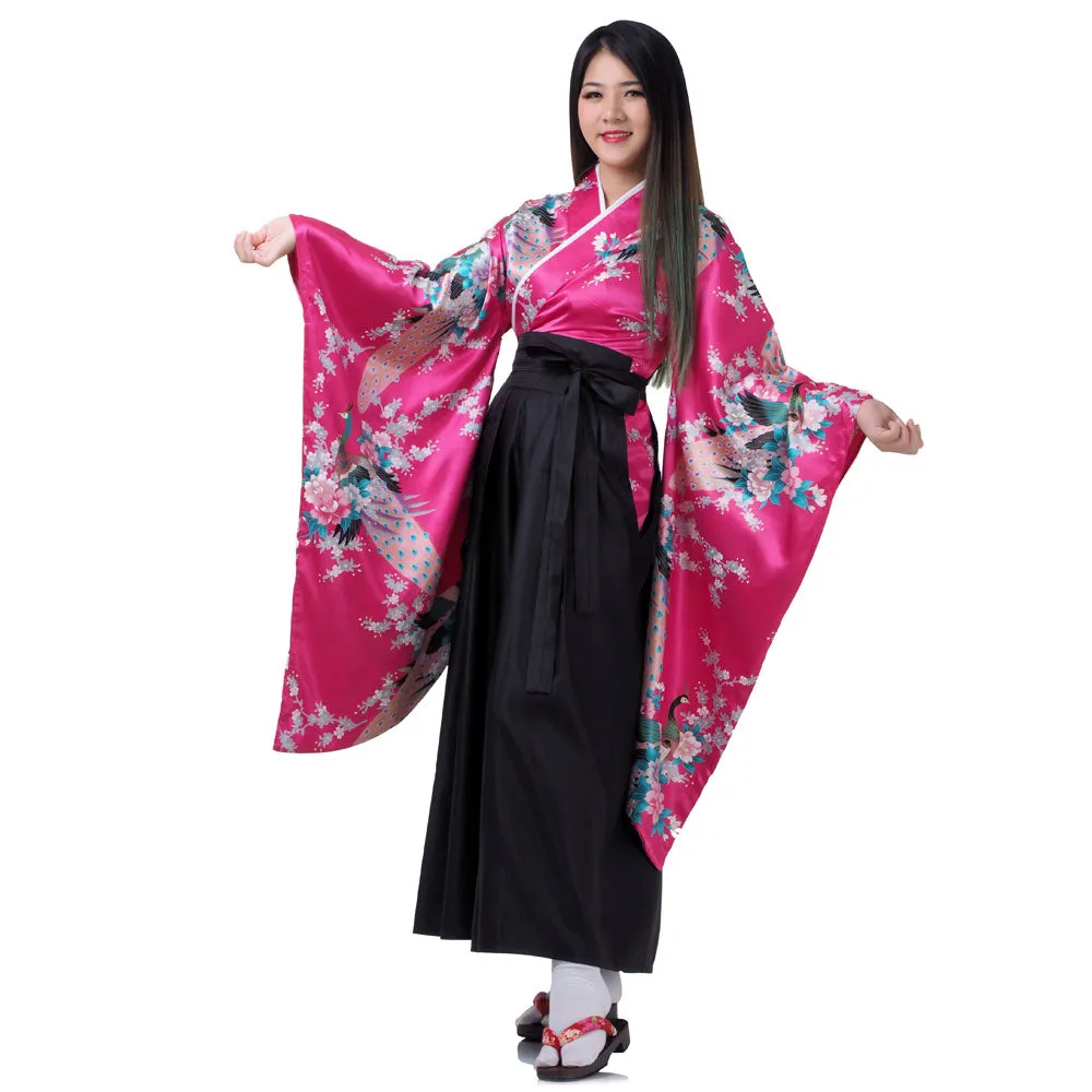 Suki Japanese Kimono Hakama Set for Women