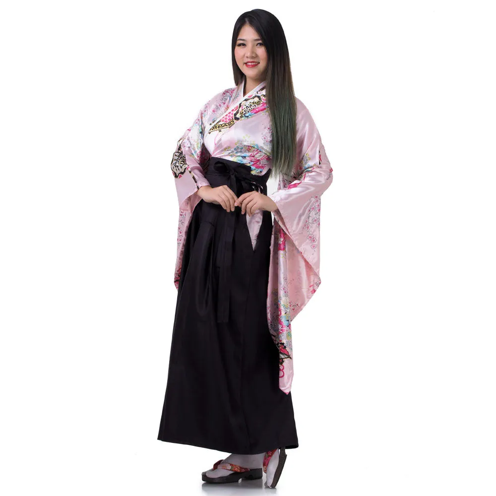 Suki Japanese Kimono Hakama Set for Women