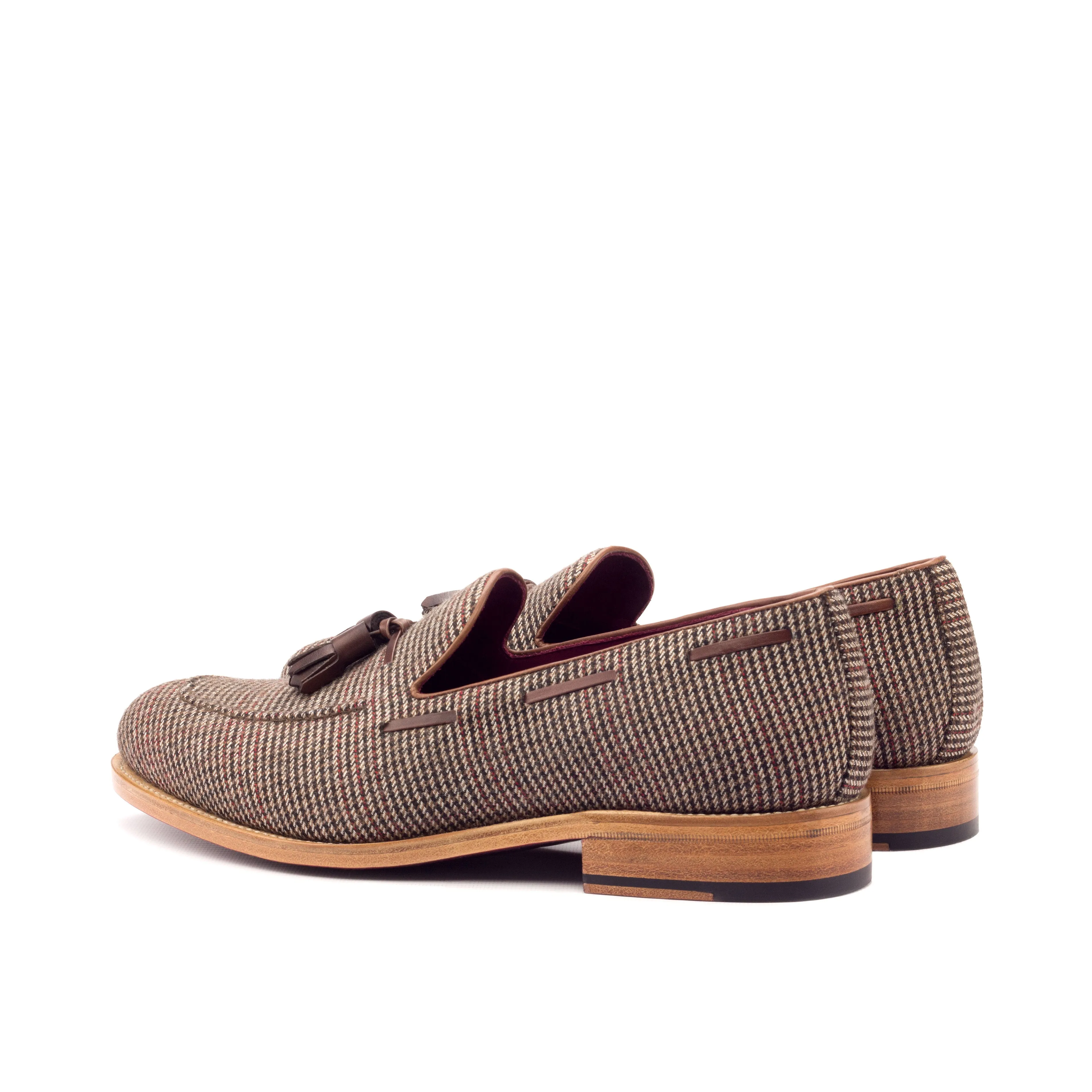 Tassel Loafer • Tweed Wool