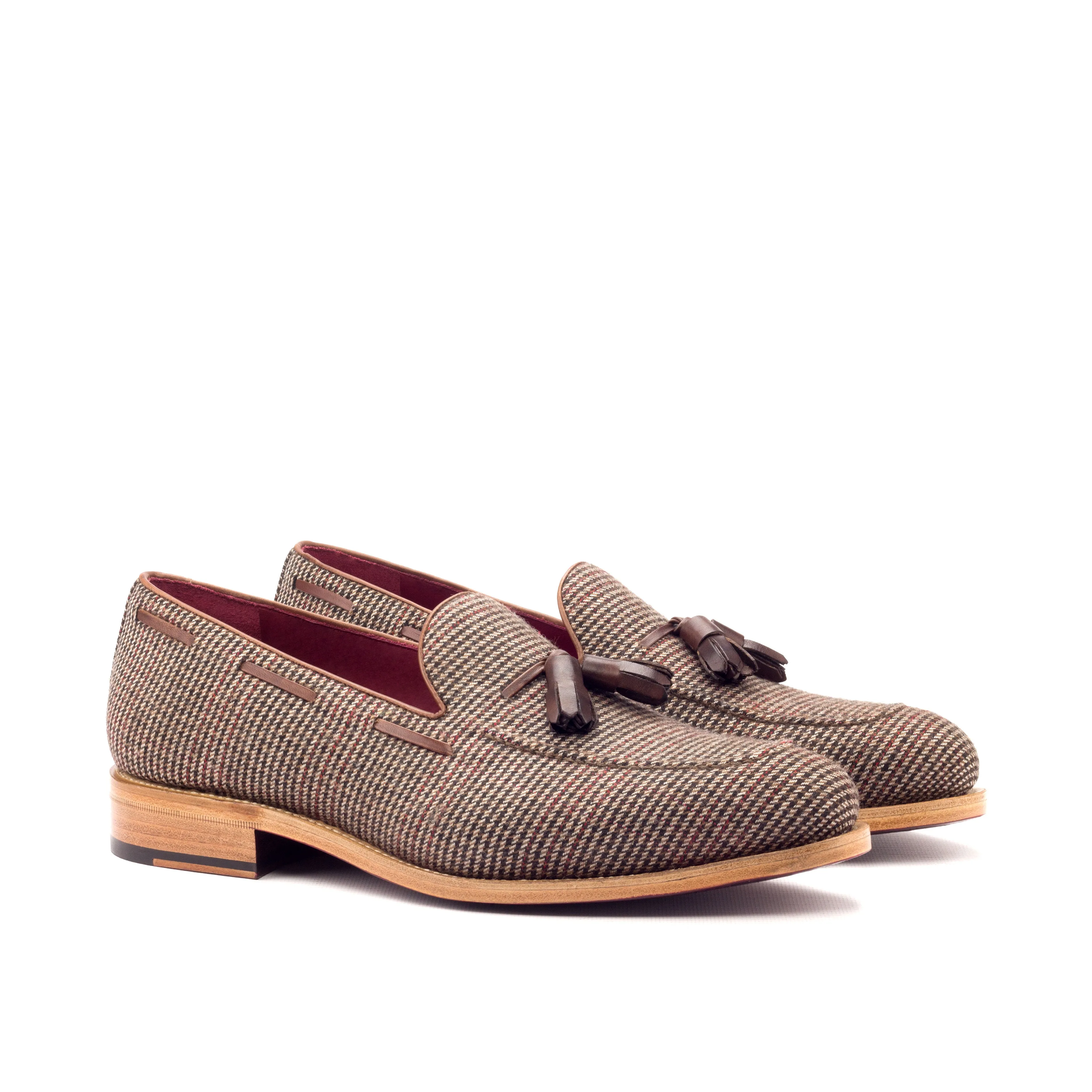 Tassel Loafer • Tweed Wool