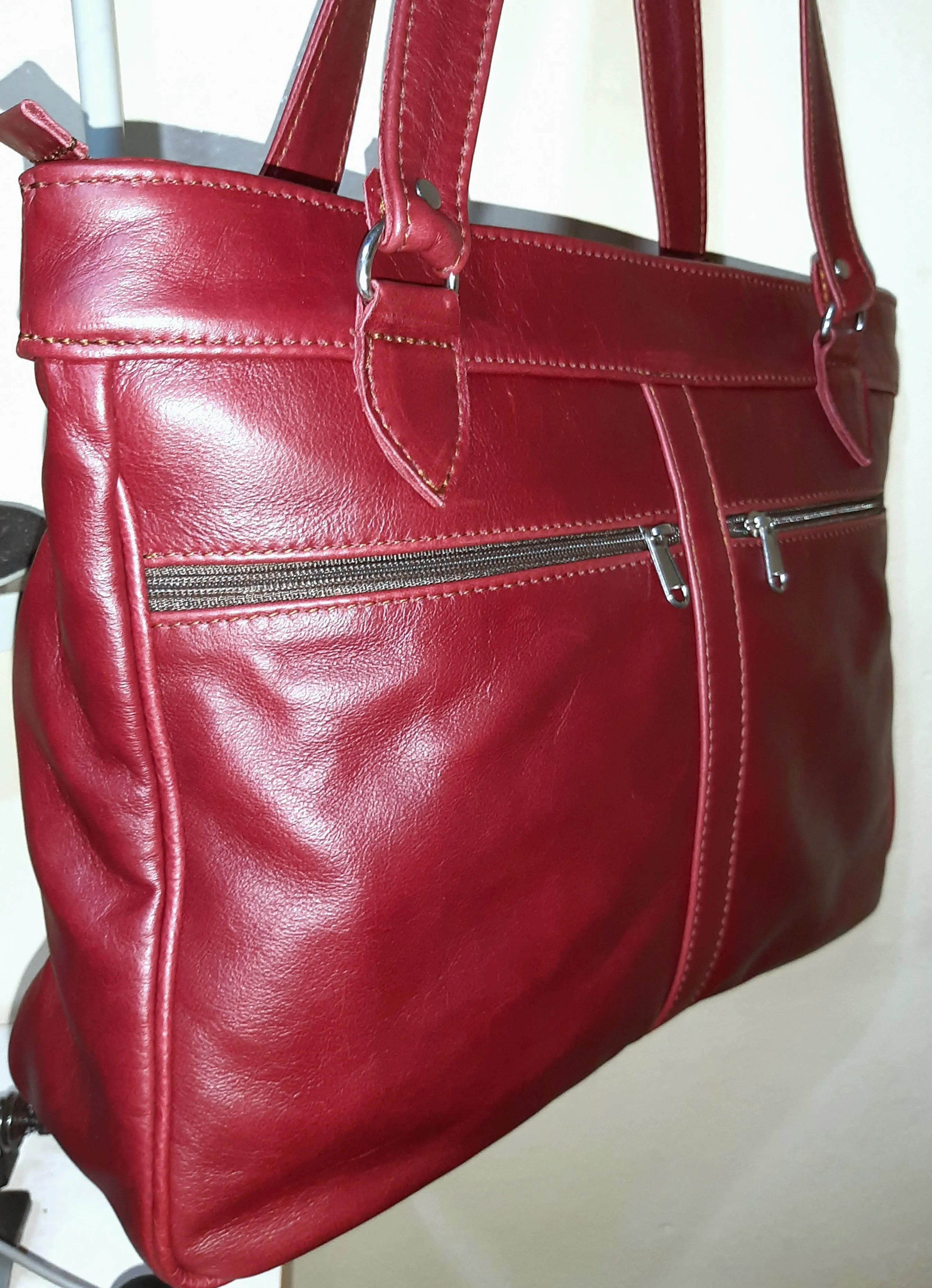 Tote leather bags small