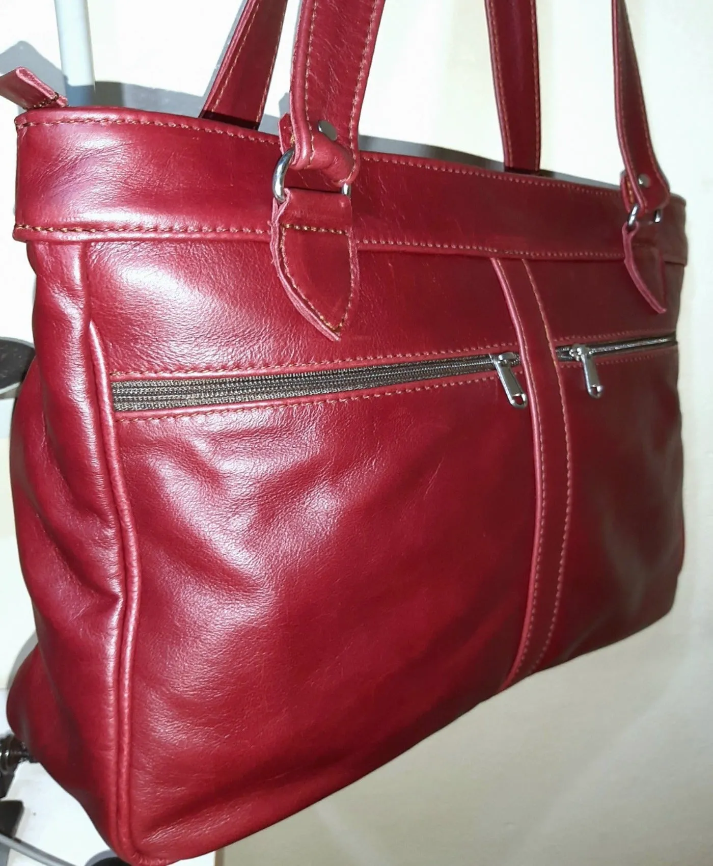 Tote leather bags XL