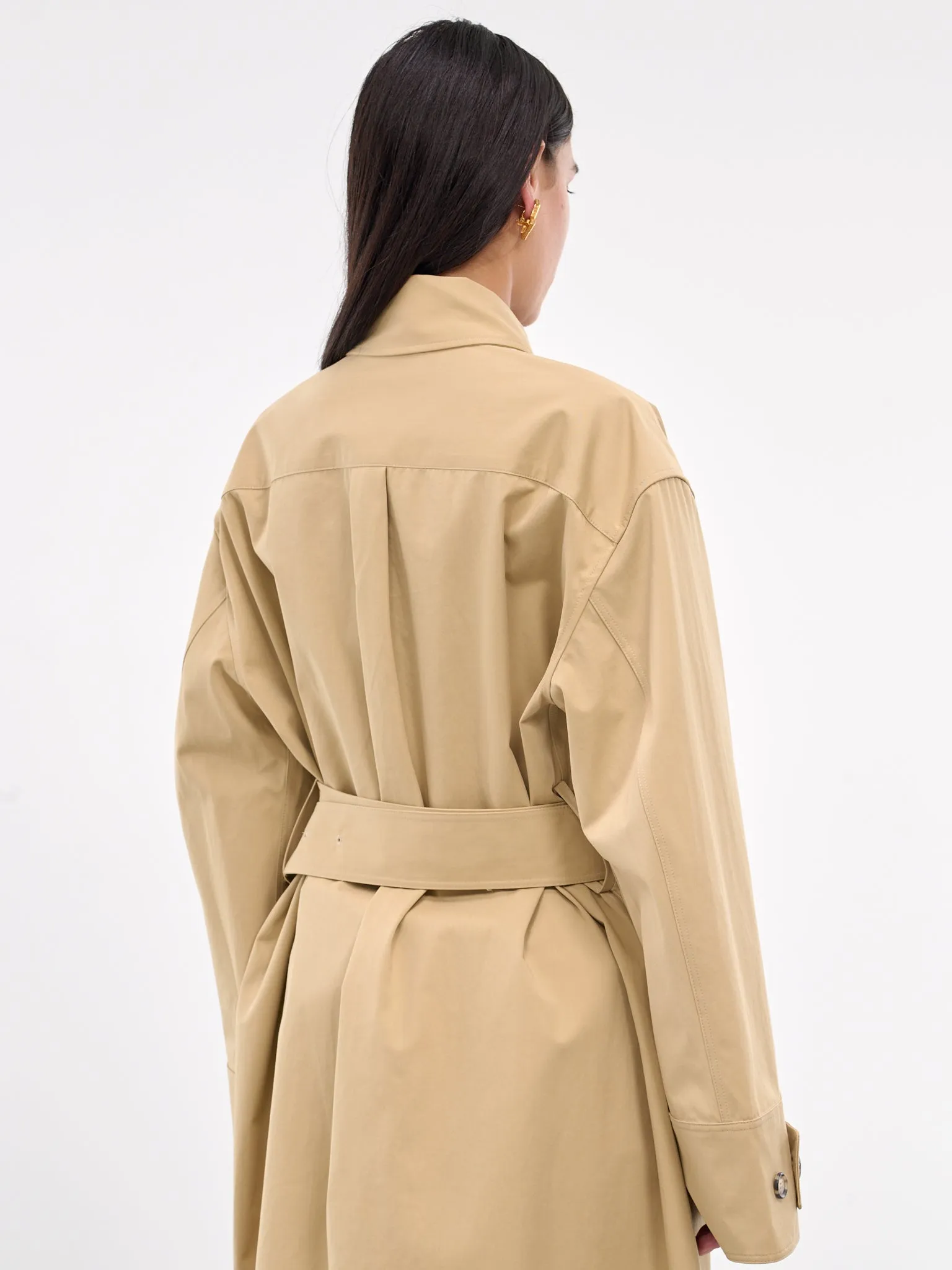 Trench Coat Dress (DR0459-PG0289-FLAX)