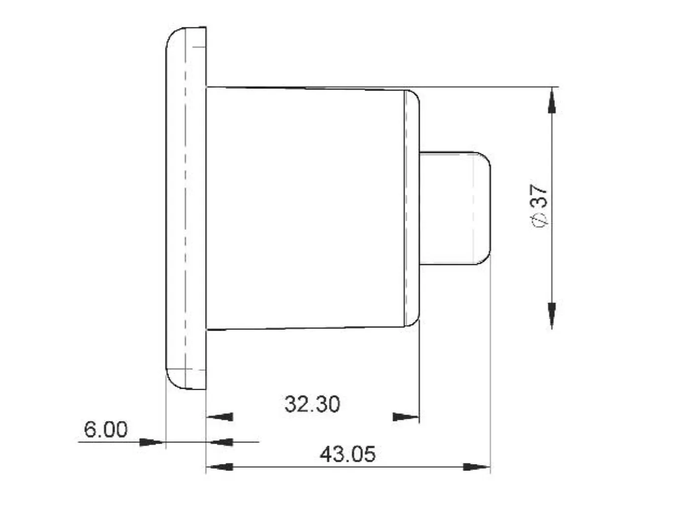 Trudesign Tank Monitor Panel 12V