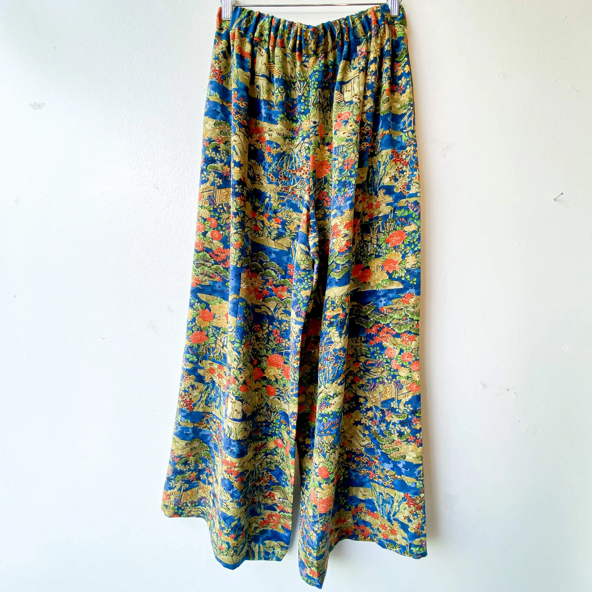 Tsumugi | Vintage Silk Kimono Two Piece | TP11 - Blue