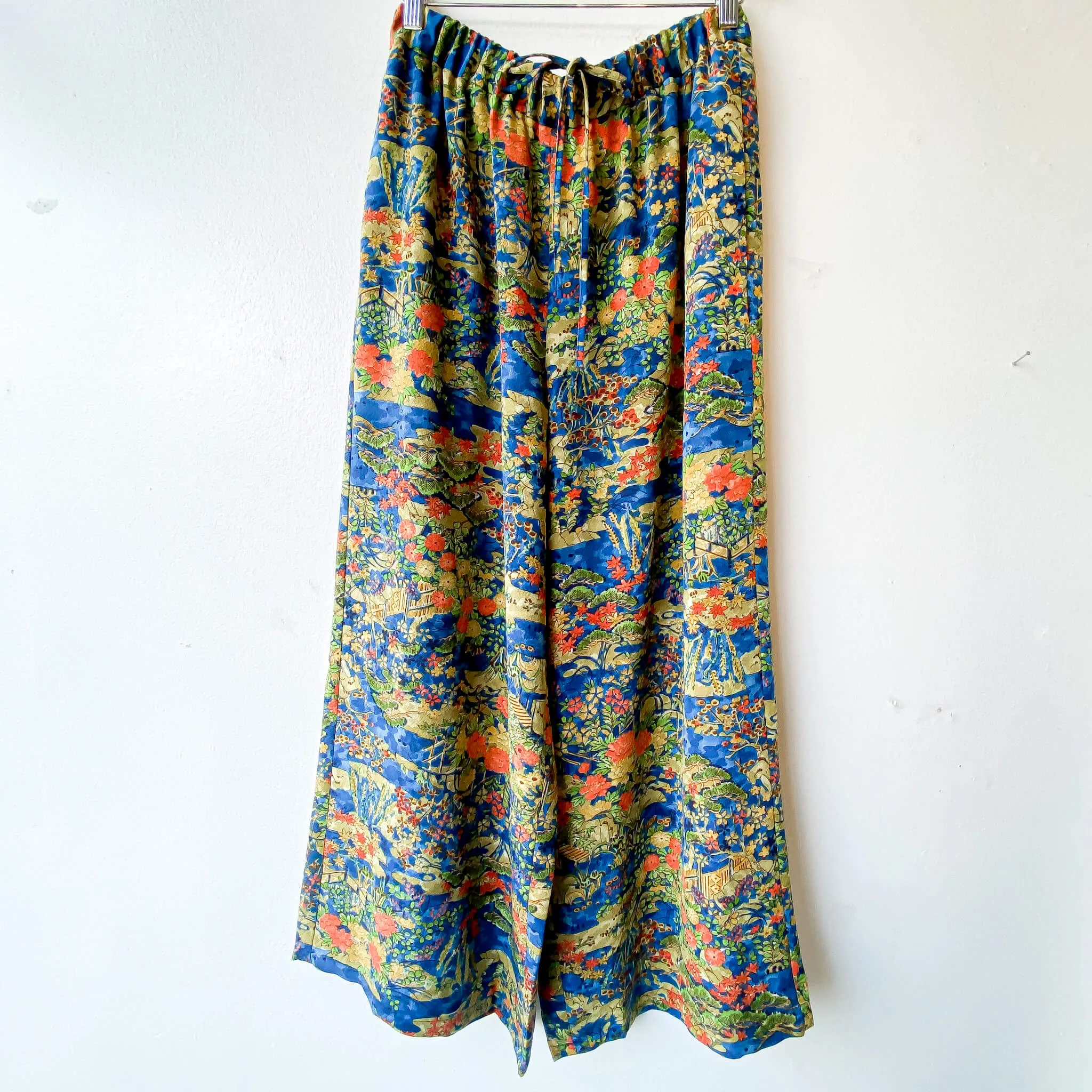 Tsumugi | Vintage Silk Kimono Two Piece | TP11 - Blue