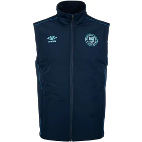 Umbro St Patricks Athletic Football Club 2025 Kids Full-Zip Gilet Vest