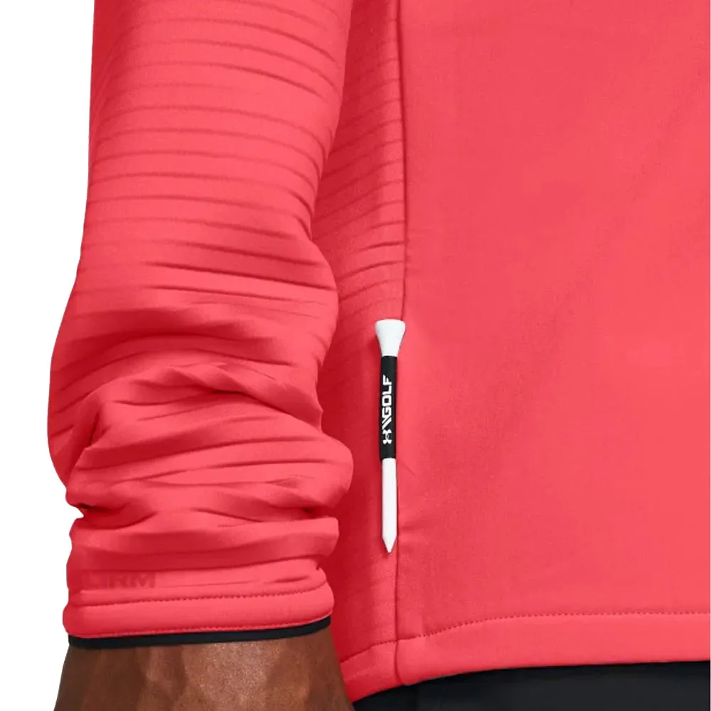 Under Armour Storm Daytona 1/2 Zip Pullover - Red Solstice/Castlerock/White