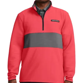 Under Armour Storm Daytona 1/2 Zip Pullover - Red Solstice/Castlerock/White