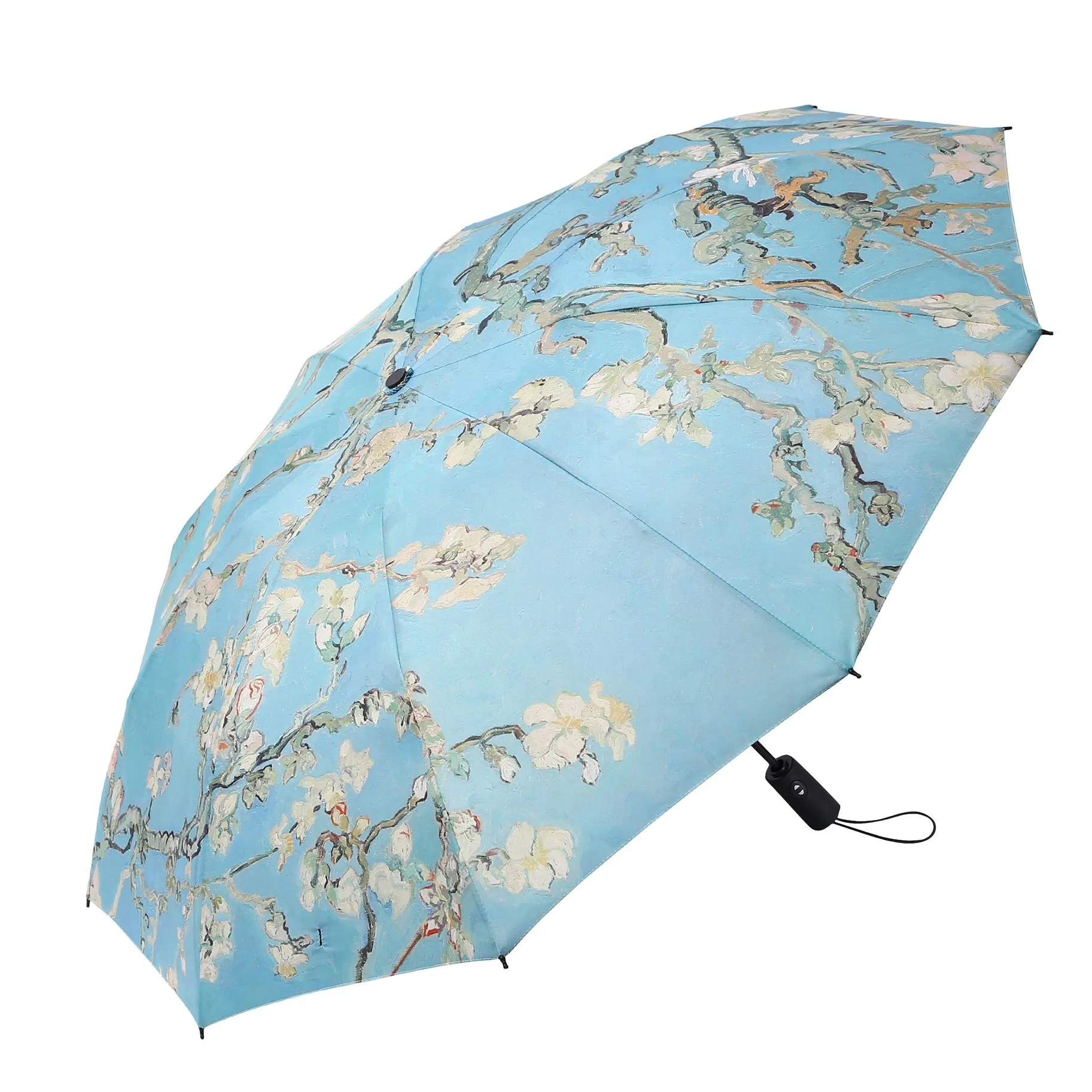 van Gogh Almond Blossom Folding Travel Umbrella