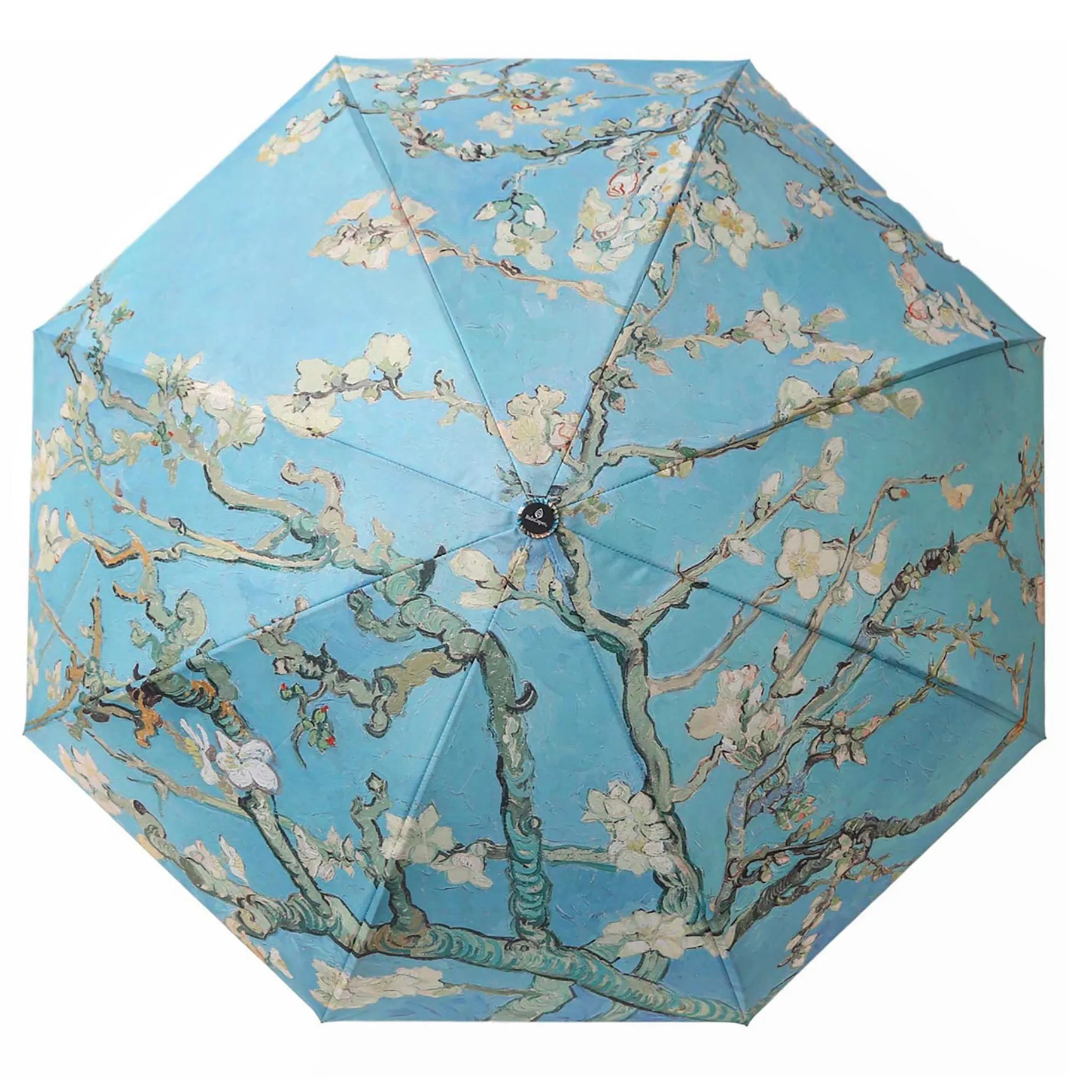 van Gogh Almond Blossom Folding Travel Umbrella