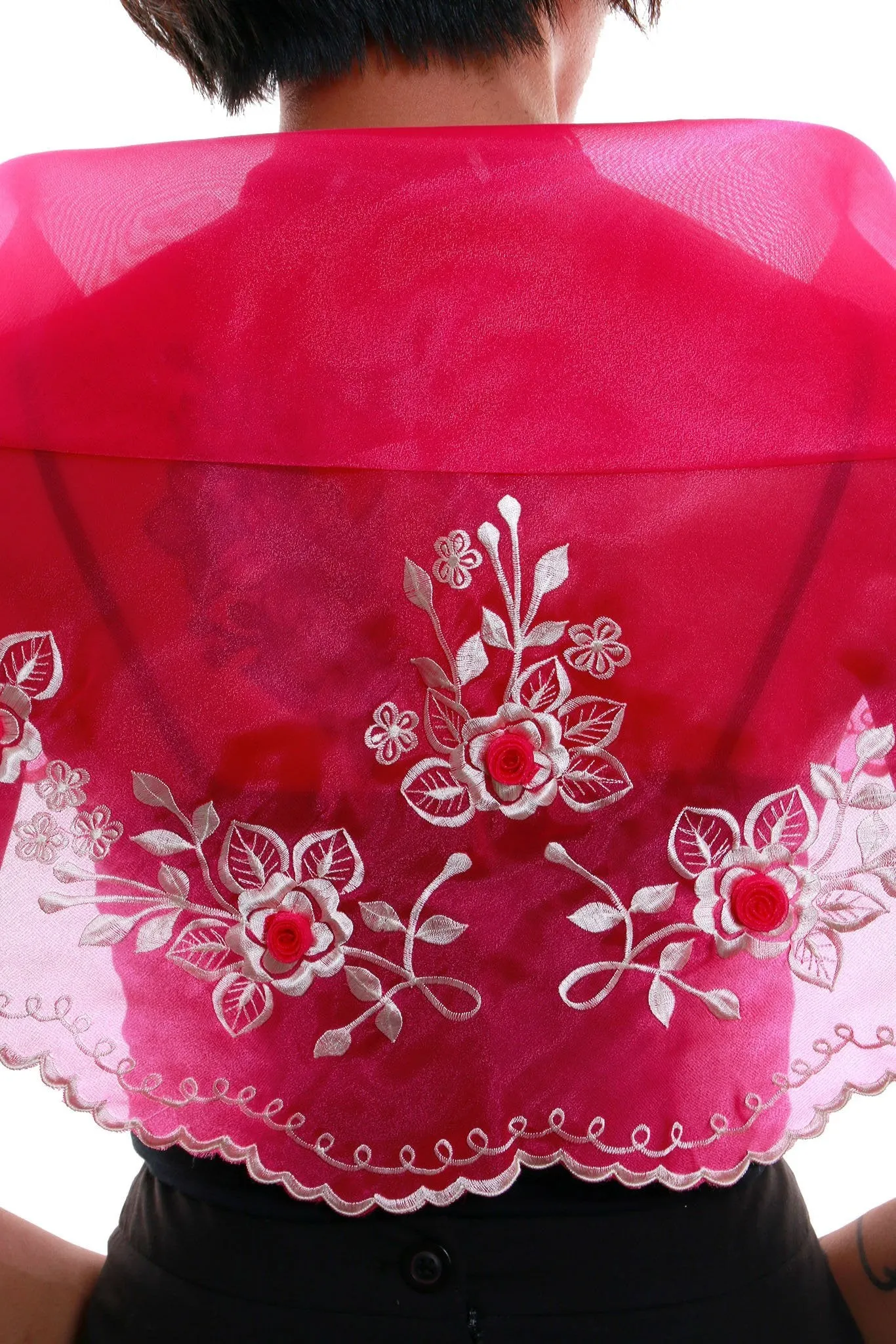 WA03 - Classic Alampay Fuchsia - Filipiniana