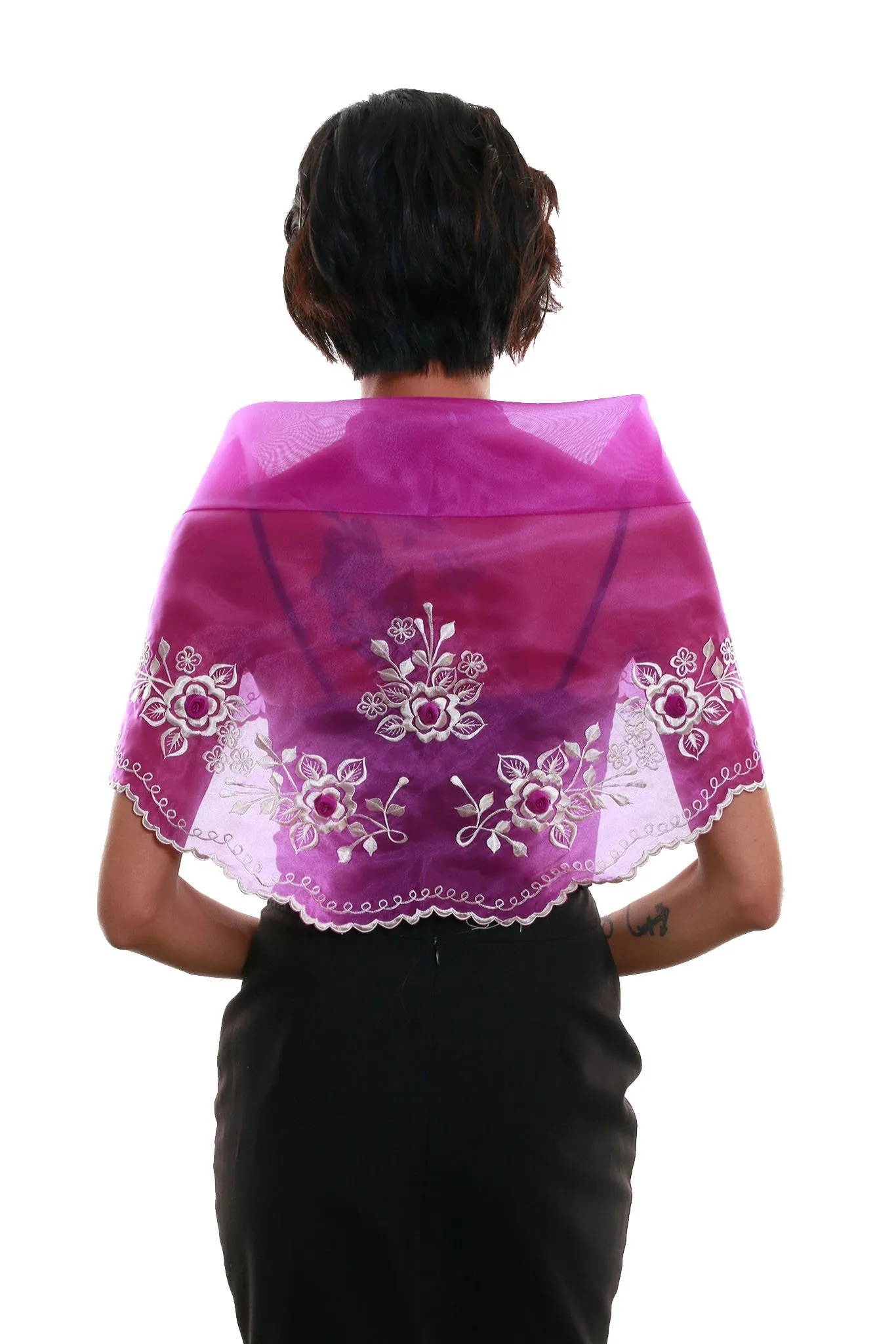 WA12 - Classic Alampay Purple - Filipiniana