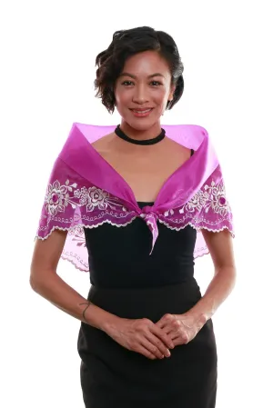 WA12 - Classic Alampay Purple - Filipiniana