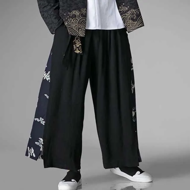 Wide Leg Japanese Pants