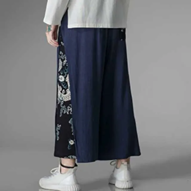 Wide Leg Japanese Pants