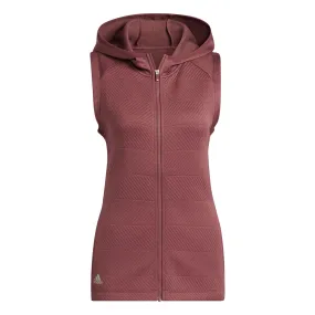 Womens Cold.RDY Full Zip Vest Quiet Crimson - AW22