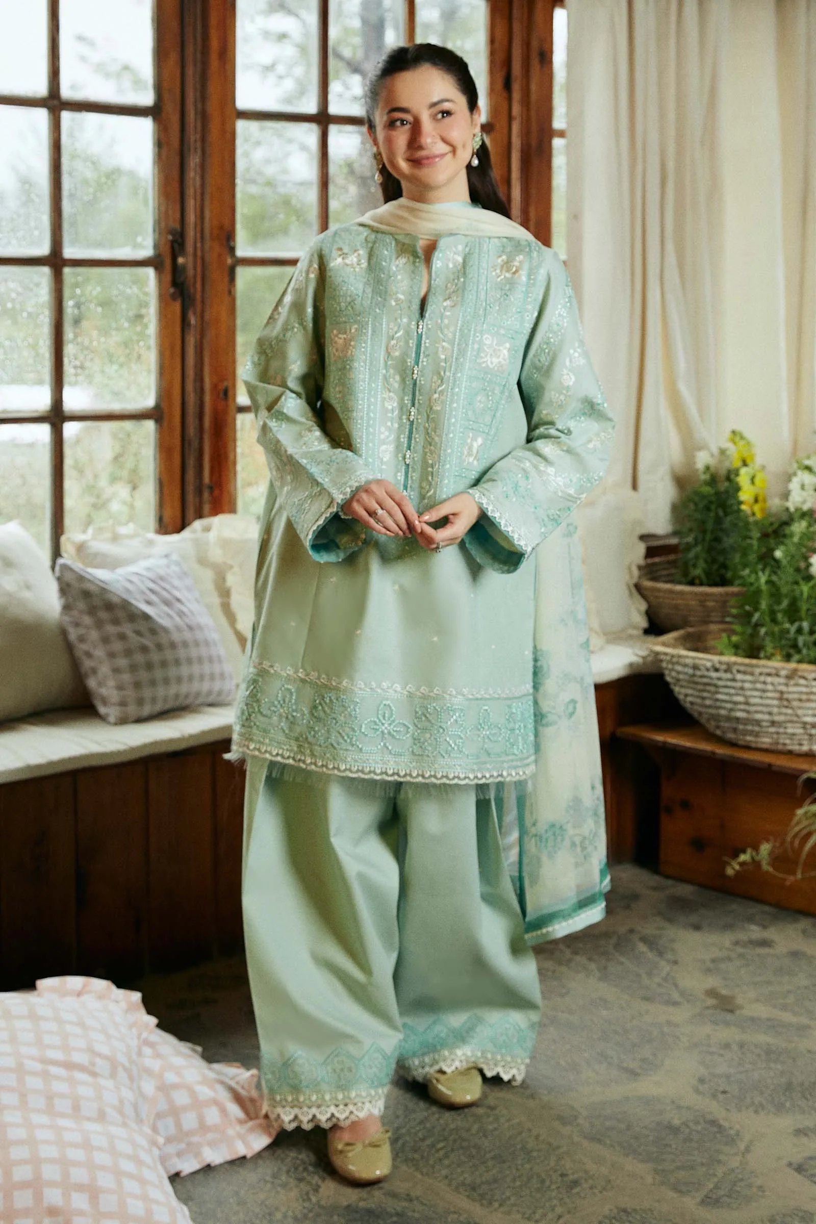 Zara Shahjahan Coco Lawn Eid Edition – AYRA-6B