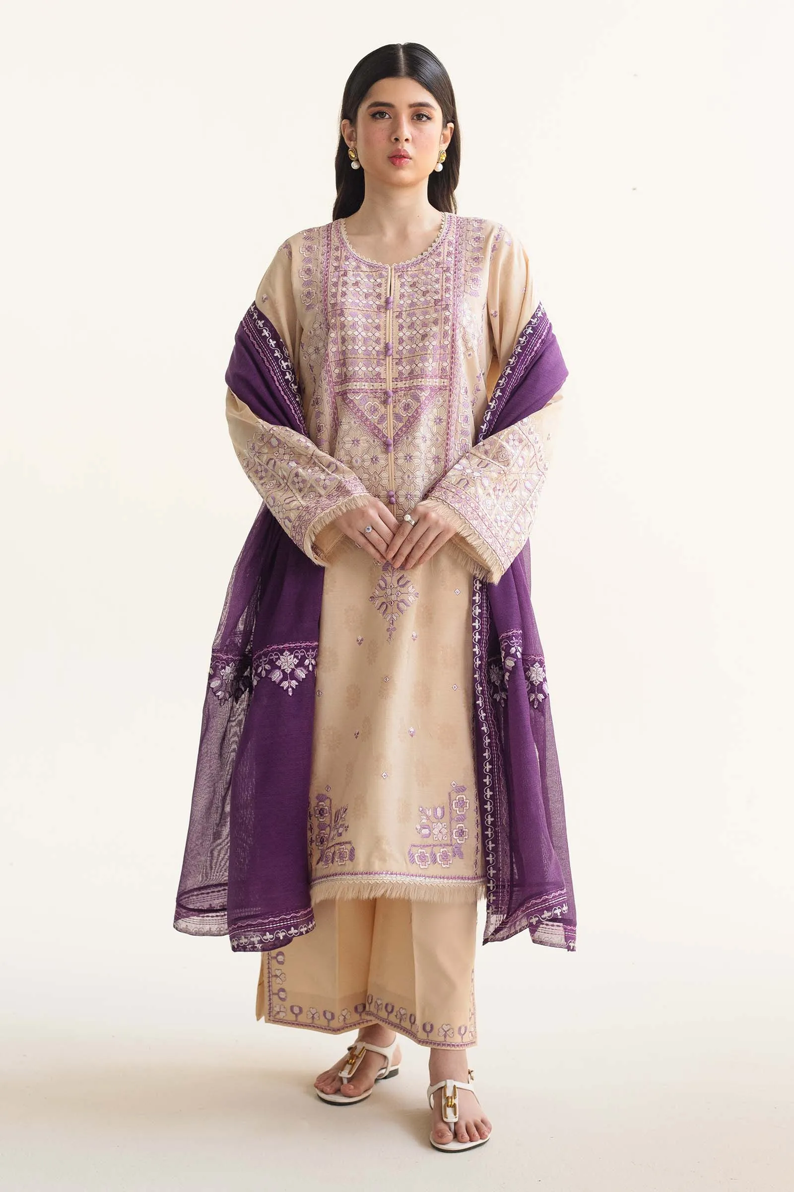 Zara Shahjahan Coco Lawn Eid Edition – DINARA-5B